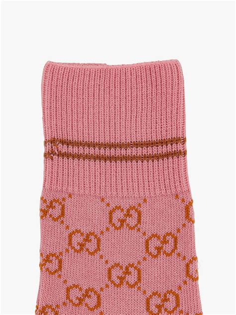 gucci socks pink|farfetch Gucci pink socks.